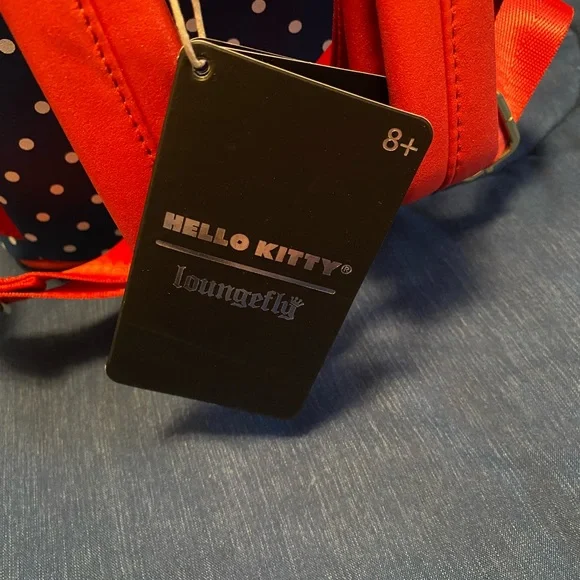 Hello Kitty Patriotic Loungefly Mini Backpack - Picture 3 of 9